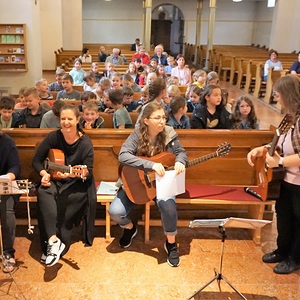 gemeinsamer Gottesdienst mit der VS Reichersberg