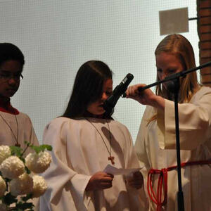 Ministranten Maiandacht