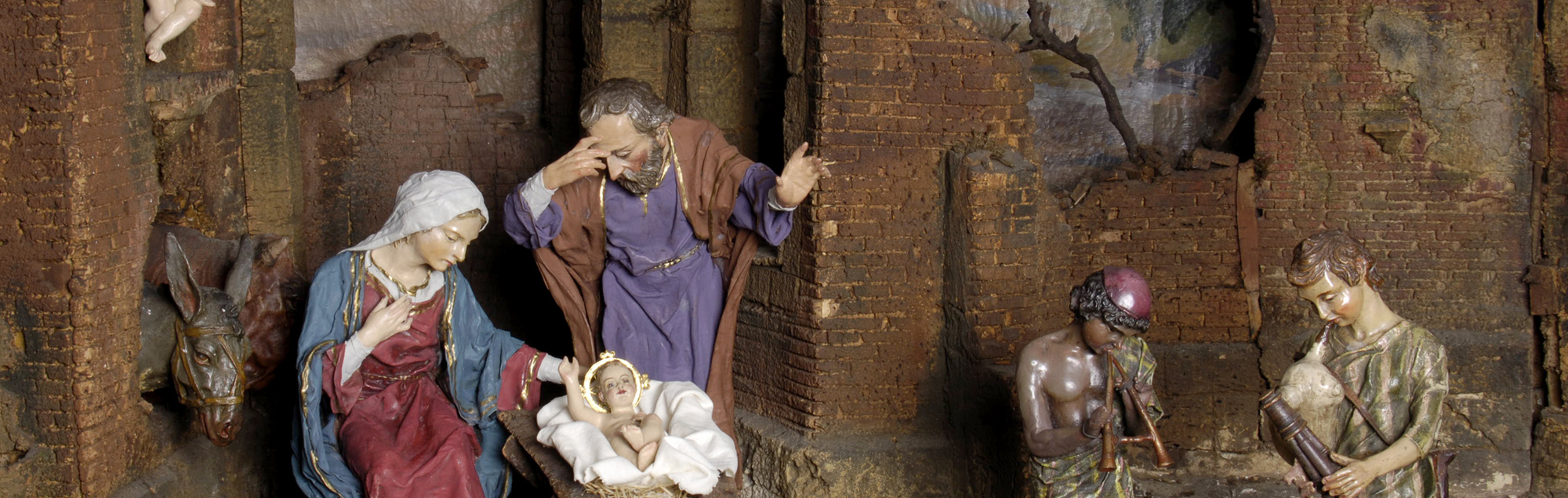 Geburt Jesu in der Kirchdorfer Krippe (1908) von Sebastian Osterrieder