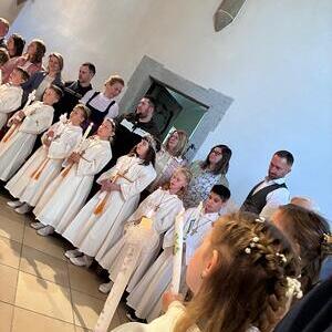 Feier in der Kirche