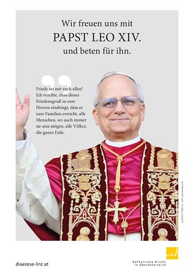 Plakat Papstwahl  A4