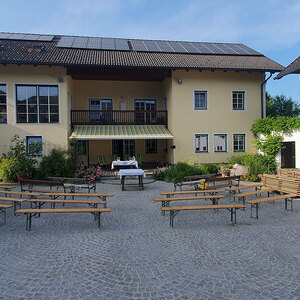 Aufbau für Fronleichnam