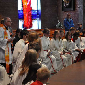 Ministranten Maiandacht