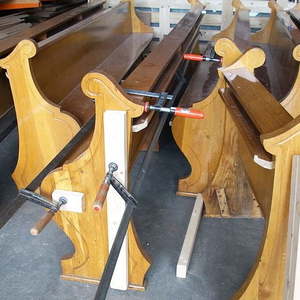 Instandsetzung der Kirchenbänke 31. Mai 2016