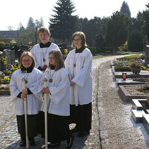 Einzug in die Kirche