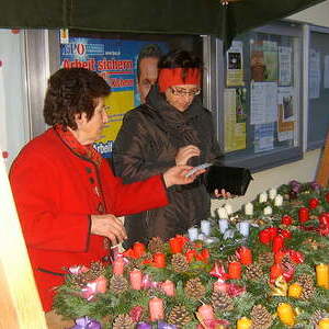 Adventkranzsegnung