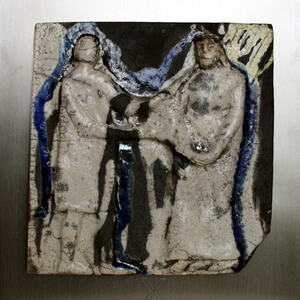 X. STATION Jesus wird seiner Kleider beraubt