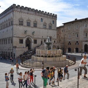 Perugia Brunnen Fontana Maggiore 