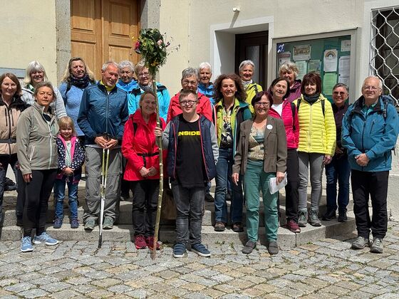 OÖ Landesgartenschau Schärding: Pilgerrastplatz eröffnet / © Diözese Linz / Andrea Reisinger Pilgergruppen