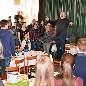 Seine Geburtstagsfeier