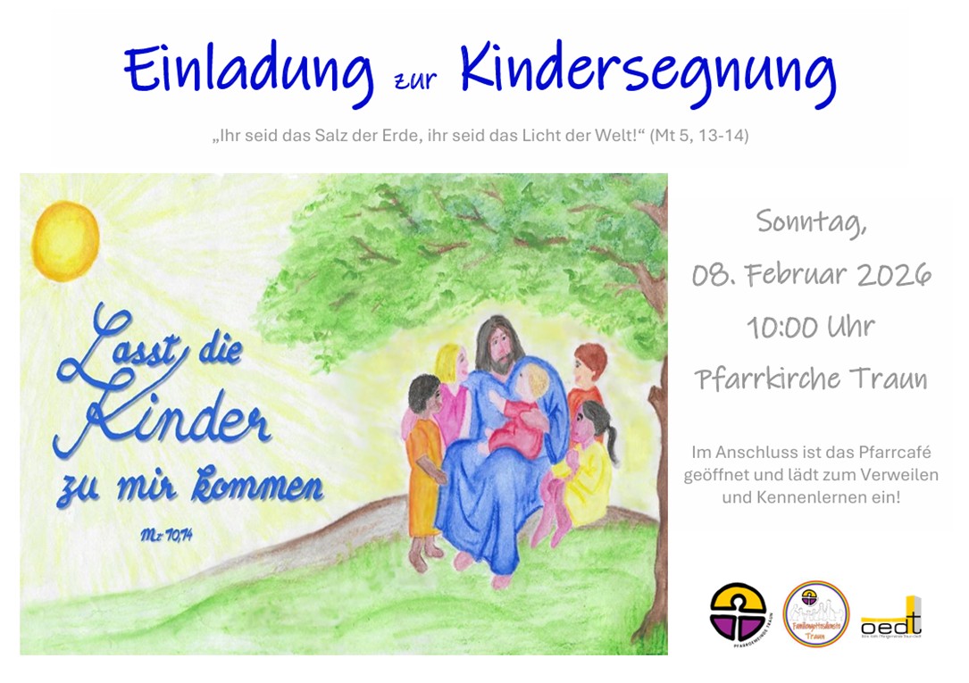 Kindersegnung 2026