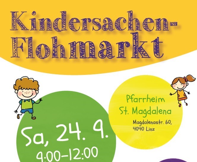 Flyer Kindersachenflohmarkt 2022