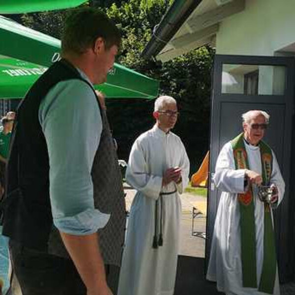 Segnung Clubheim Union Kopfing Sektion Fussball