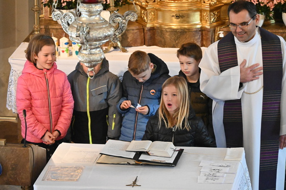 Vorstellung der Erstkommunionkinder Pramet 2024