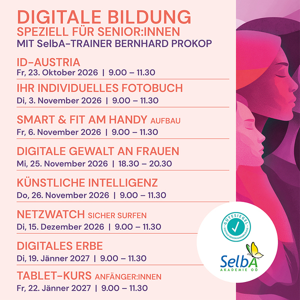 Digitale Bildung für Senior:innen