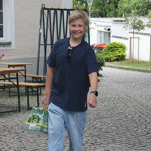 Ben sorgt für Nachschub