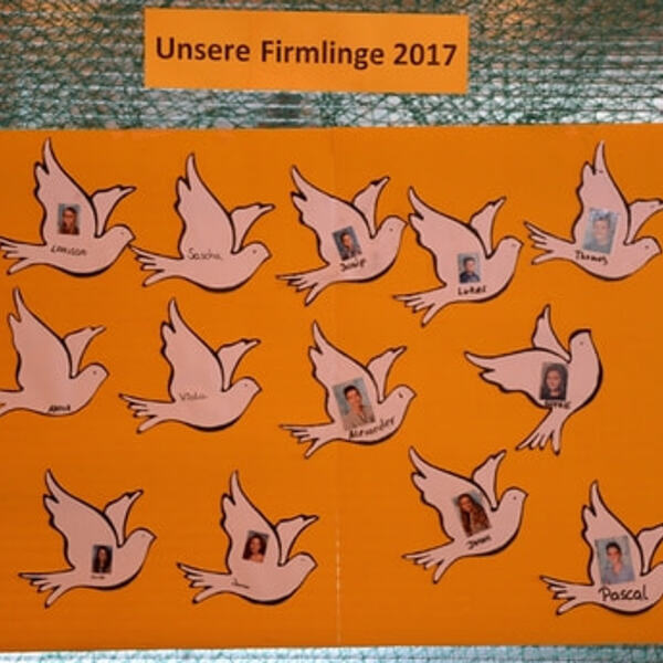 Vorstellung Firmlinge