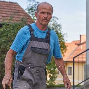 Reinigen und Ausmalen