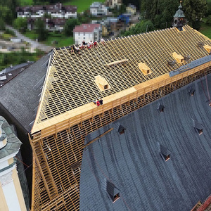 Baustelle am 7. August 2024