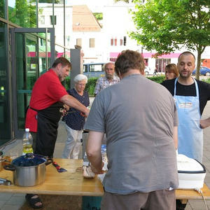 Mitarbeiter Abschlussfest