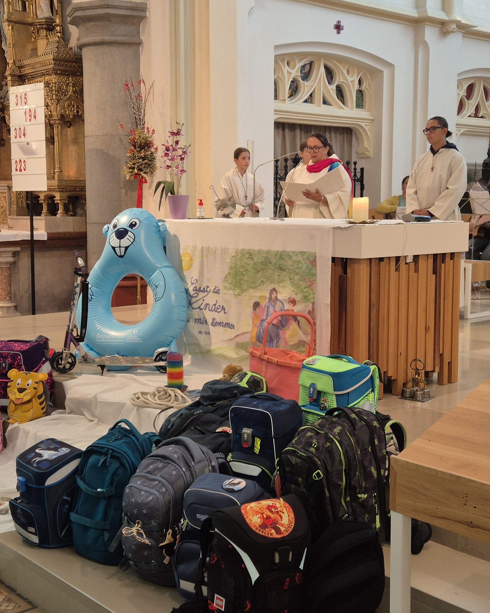 Familiengottesdienst zum Schulanfang