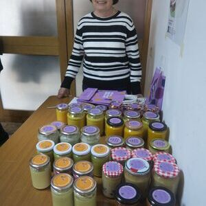 Suppe im Glas beim Pfarrcafé                               