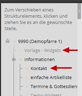 Strukturpunkt sichtbar-unsichtbar