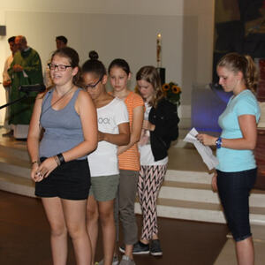 Schwungvolle Messe zum Start des heurigen Jungscharlagers