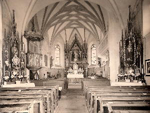 Kircheninneres vor 1970
