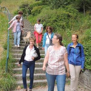 Caritasmitarbeiter besuchten „Orte der Barmherzigkeit“