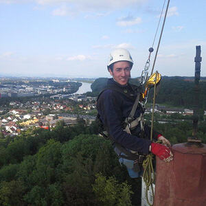 Beginn Kirchturmsanierung