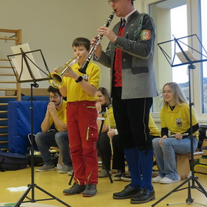 Die Stadtkapelle zu Besuch