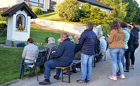 Maiandacht bei Stöckl Hosner Sepperl