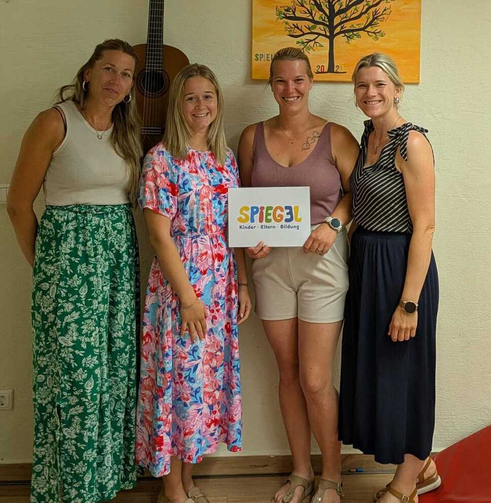 Astrid Geisberger (Regionsbegleitung), Andrea Strobl, Sabrina Wallner, Edith Fuchs