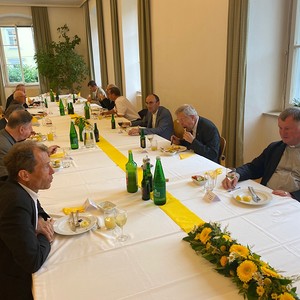 Mittagessen der Priesterweihejubilare
