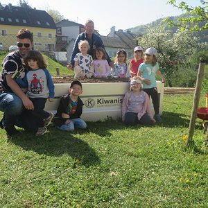 Ein Hochbeet für den Kindergarten