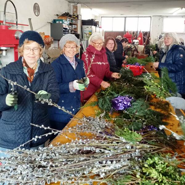 Palmbuschen-Binden 2024