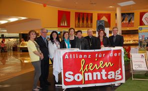 Allianz für den freien Sonntag in Wels © Diözese Linz