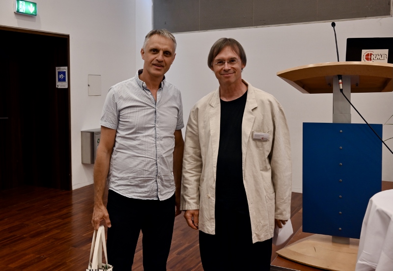 Verabschiedung von Reinhard Ronacher durch Diözesanobmann Bernhard Steiner