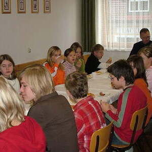 Würstelessen der Sternsinger