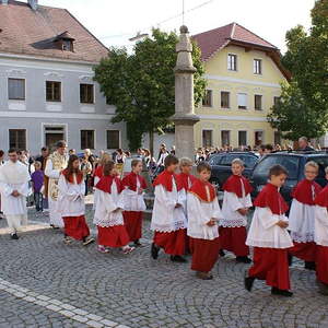 Erntedankfest mit Pfarrfoto