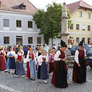 Erntedankfest mit Pfarrfoto