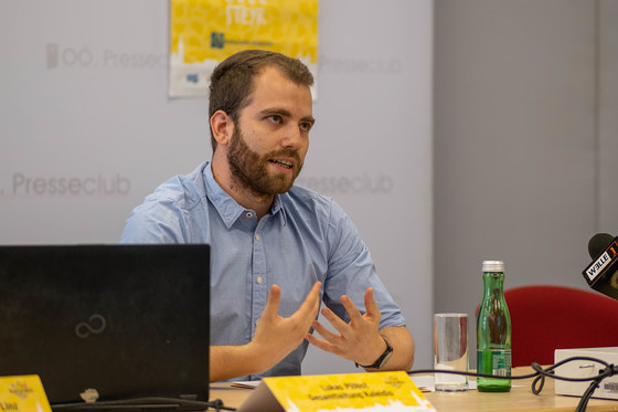 Lukas Plöbst, Gesamtleitung Kaleidio / © Diözese Linz / Kienberger Lukas Plöbst, Gesamtleitung Kaleidio