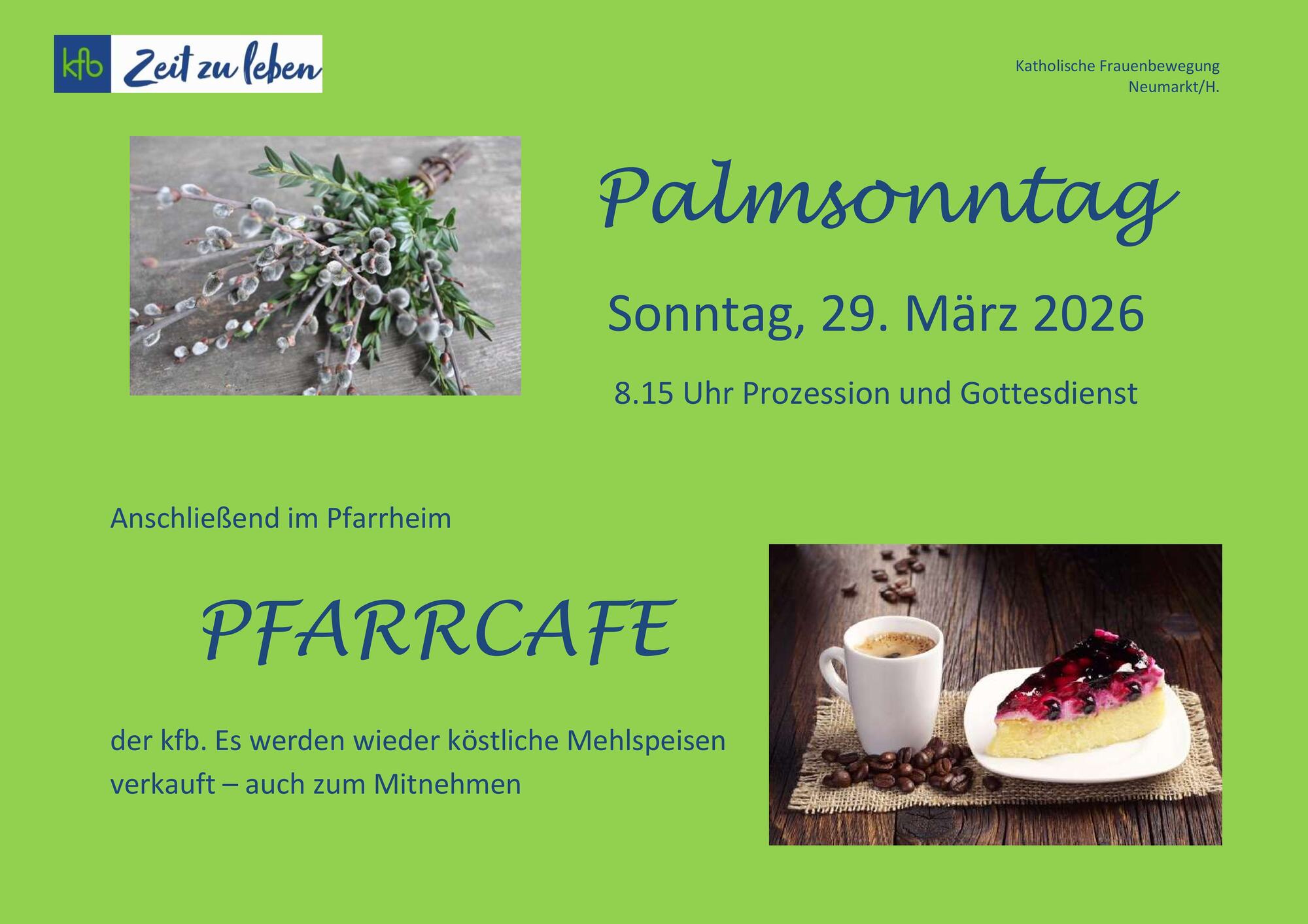 Einladung Pfarrcafe
