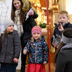 Familiengottesdienst der Pfarrcaritas Kinderbetreuungseinrichtung Kopfing