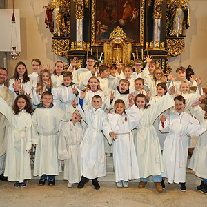 Bei uns geht's oft lustig zu ;-) 