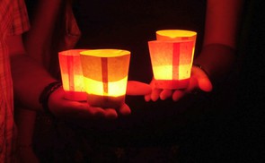Kerzen schenken Licht und Wärme