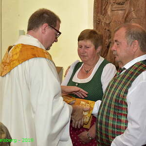Patrozinium und Ehejubiläum in Eggelsberg