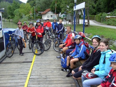 Ministranten-Radausflug zum Attersee