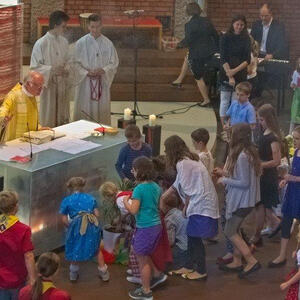 Abschiedsfeier von Pfarrer Wimmer am 3.7.2016